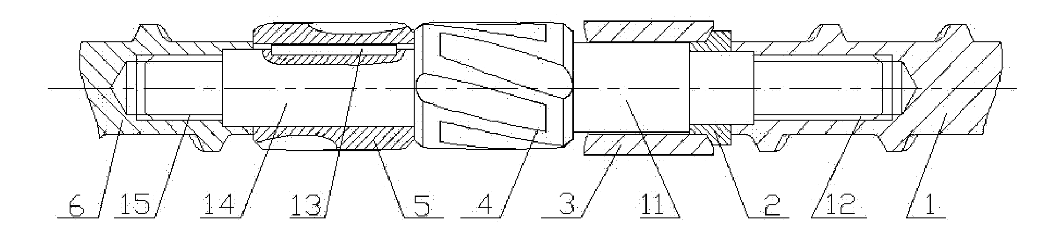 Micro-foaming injection-molded screw