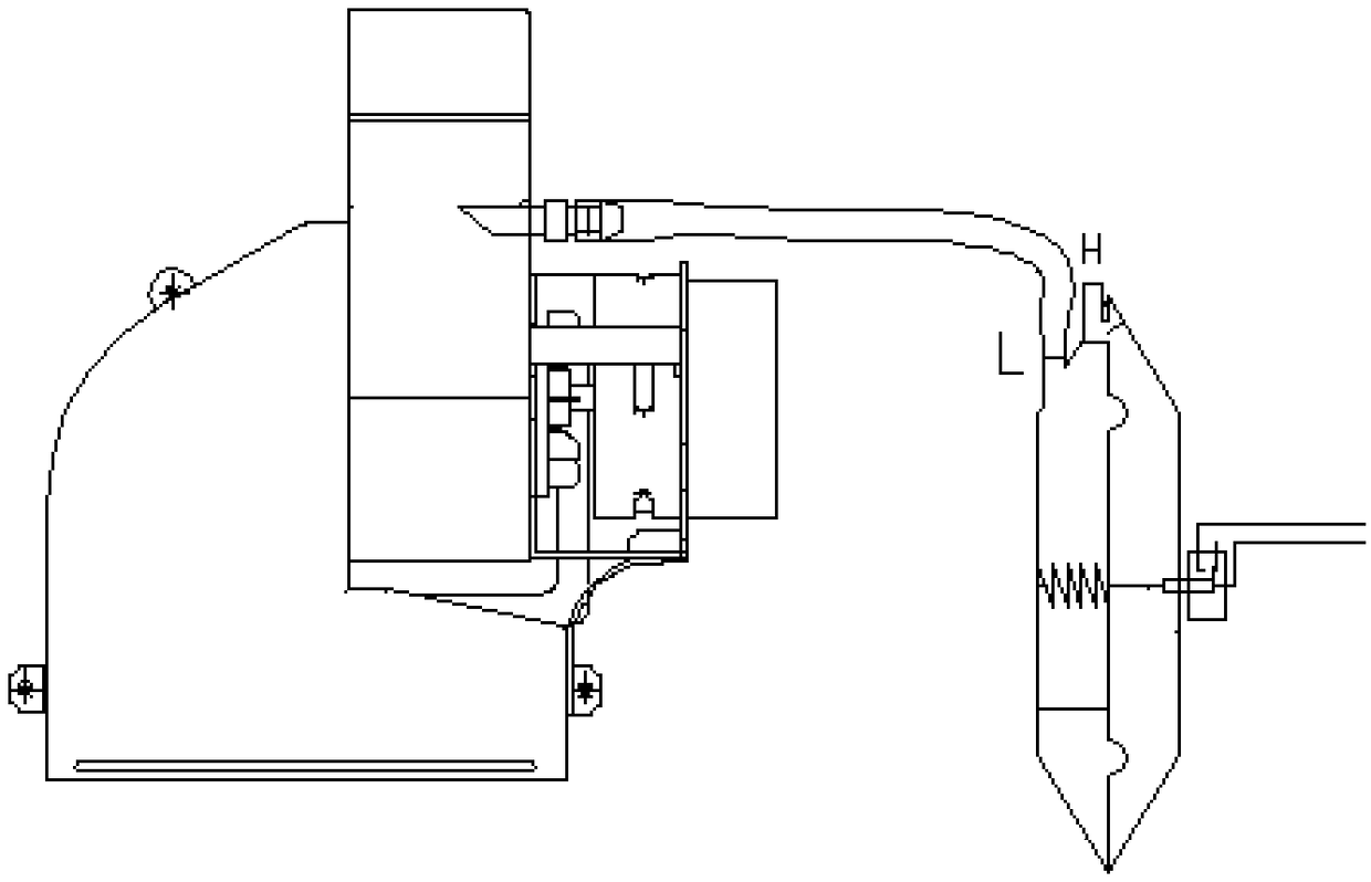 Gas water heater and blocking protection method thereof