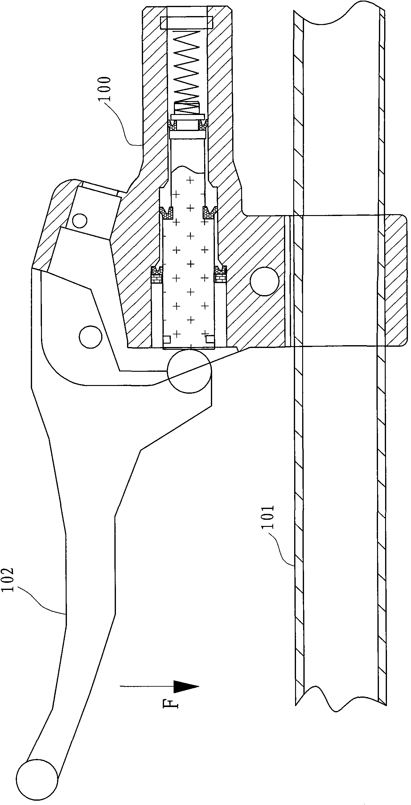 Hydraulic brake master pump