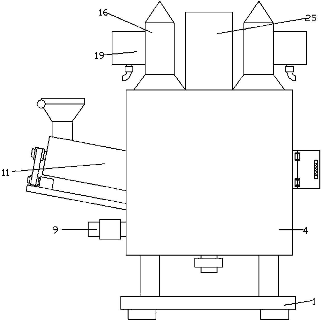 Environment-friendly garbage incineration equipment