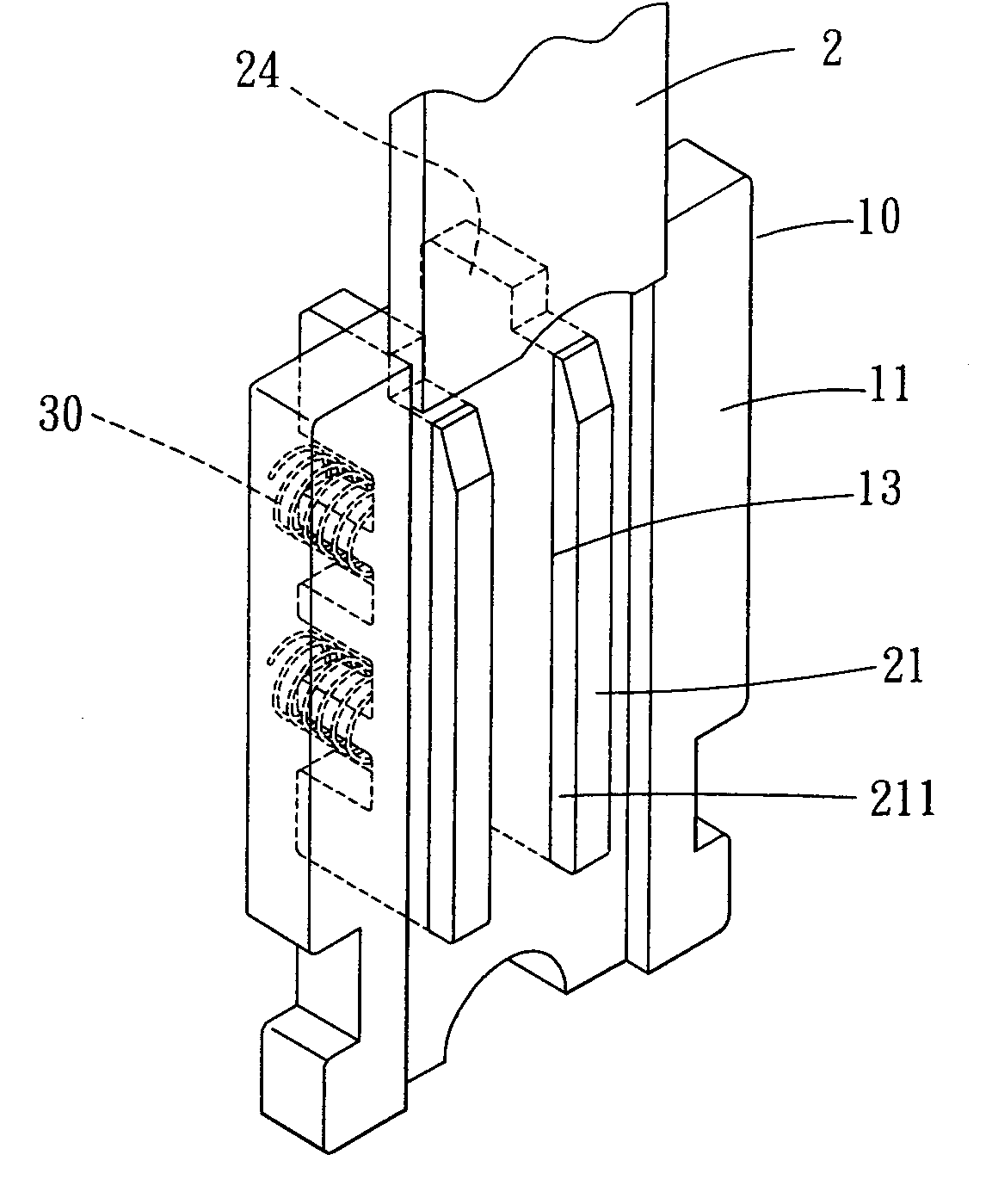 Guide nail structure and nail gun with the same