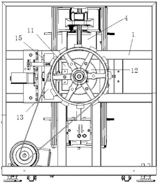 Transmission mechanism applicable to double-rotation coating mixing machine