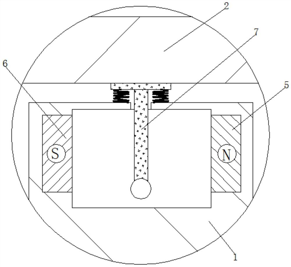 Charging pile anti-theft device based on electromagnetic induction principle