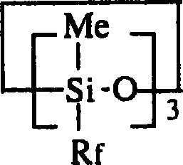 Catalyst composition and preparation method of fluorine silicon contained polymer