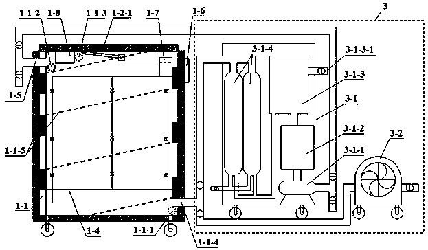 Grain storage simulating device and method with precise temperature control