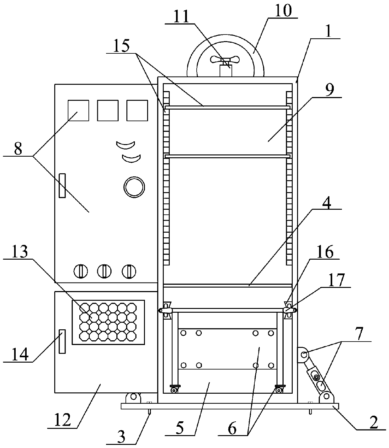 Intelligent environment-friendly solid insulation ring main unit