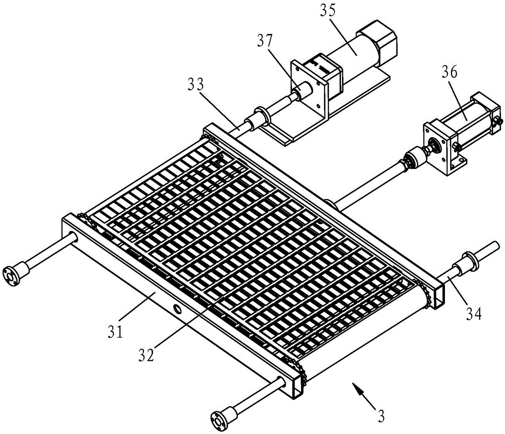 Tunnel frozen burr processing machine