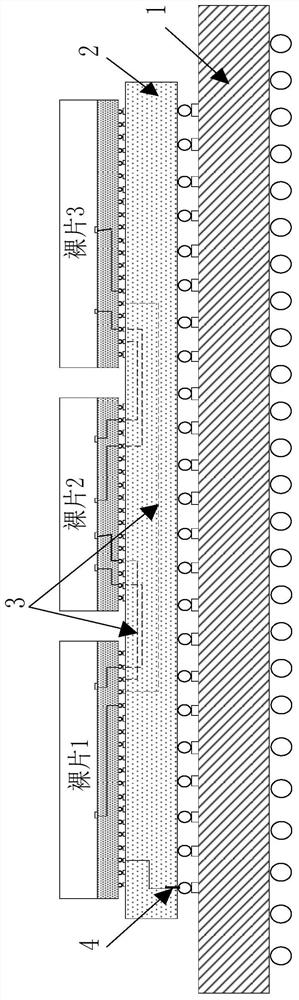 Multi-die FPGAs implementing clock trees using active silicon connection layers