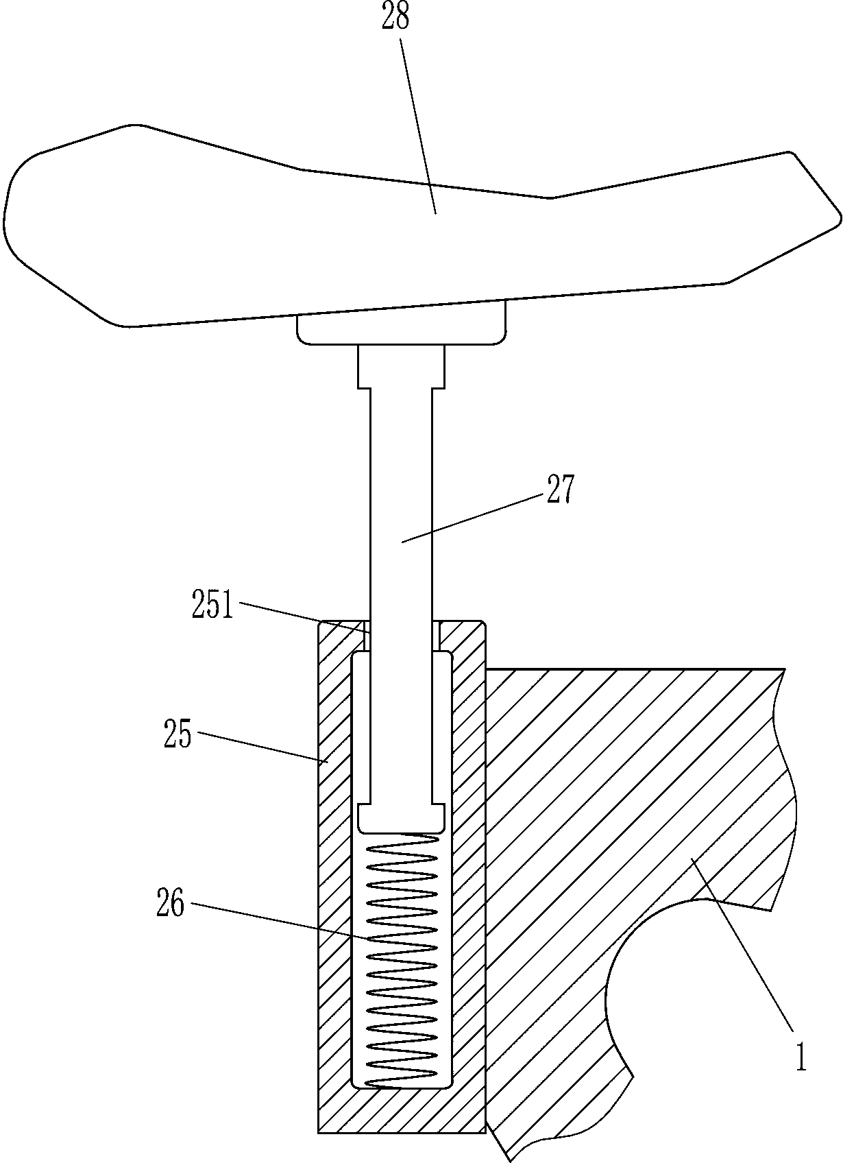 Pedal exercise bicycle