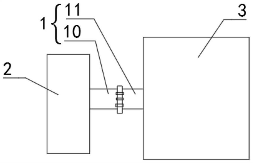 Coupling disassembling device and coupling disassembling method