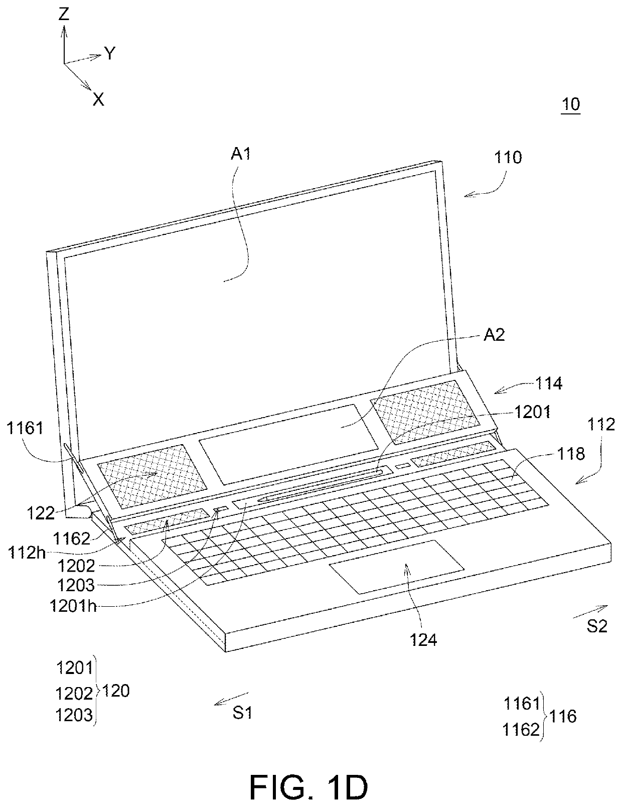 Portable electronic device