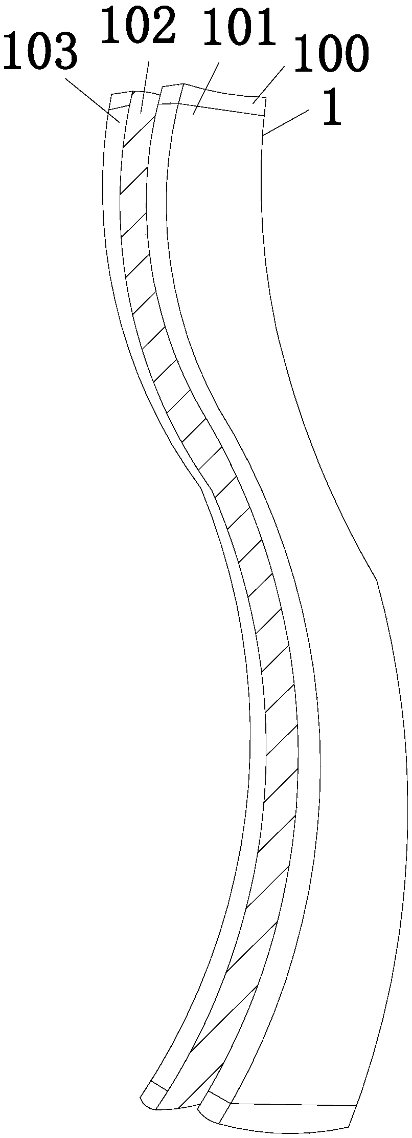 S-shaped steel structure bridge