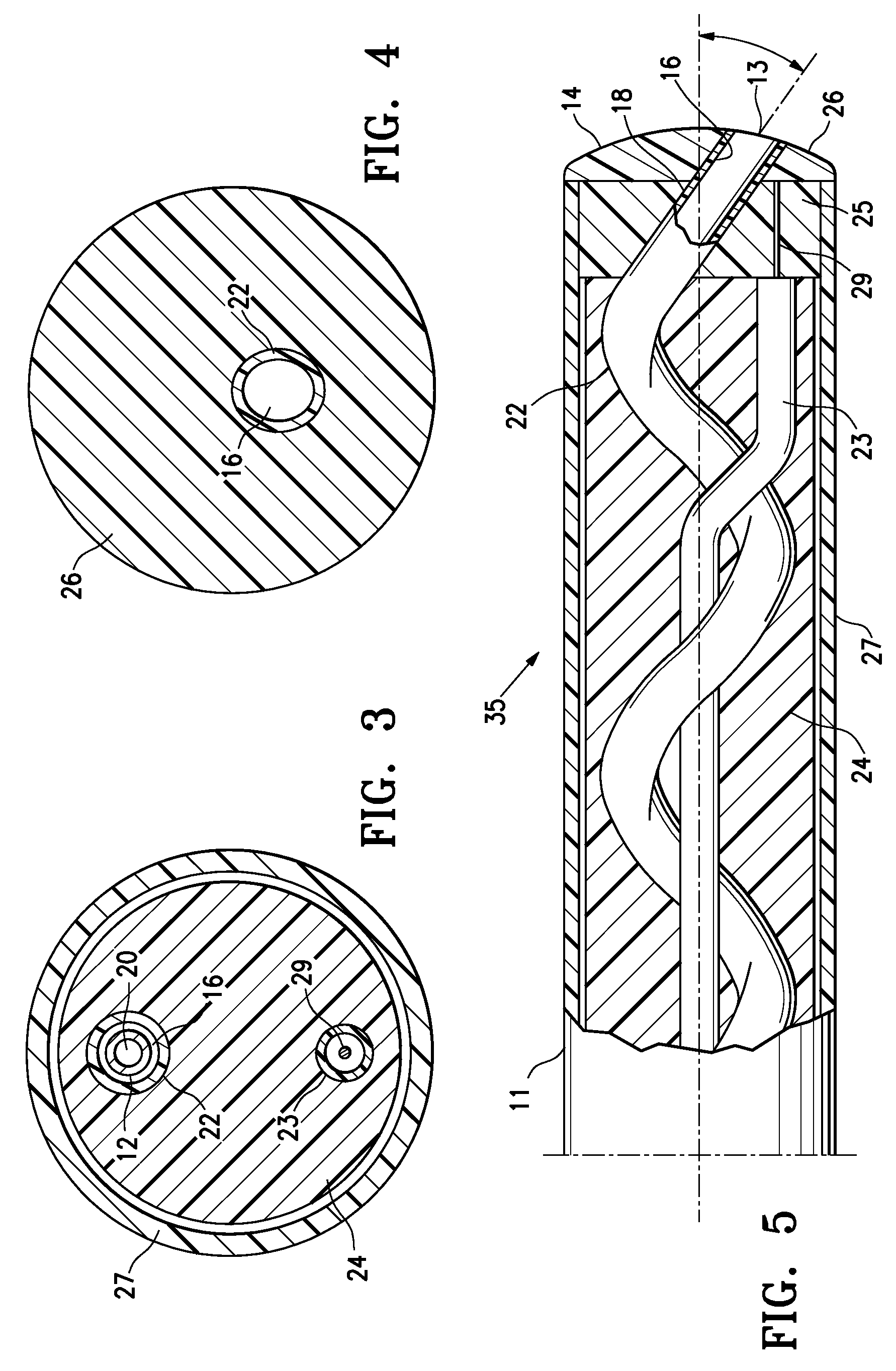 Needle catheter with an angled distal tip lumen