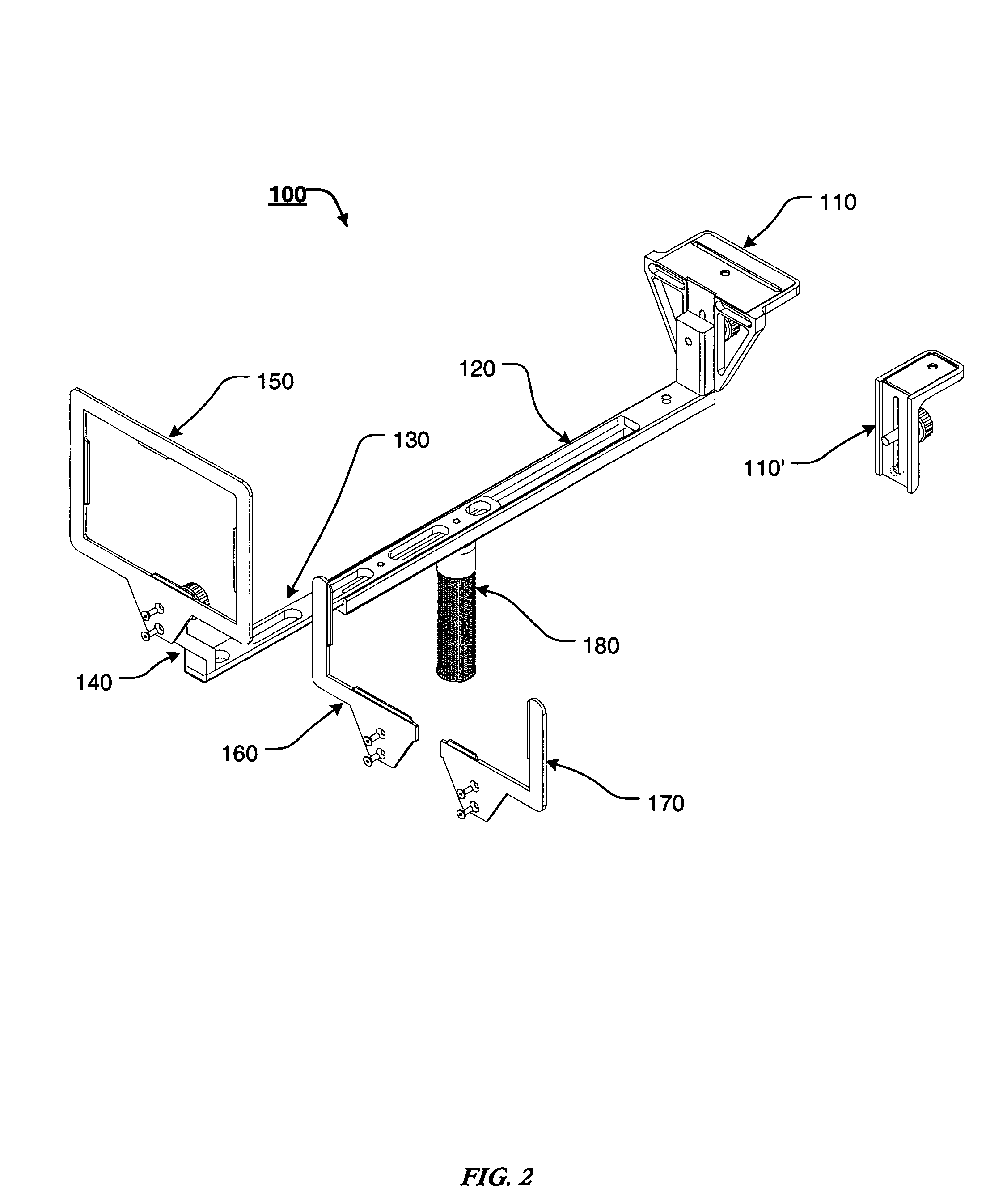 Device to reduce angular distortion in photography