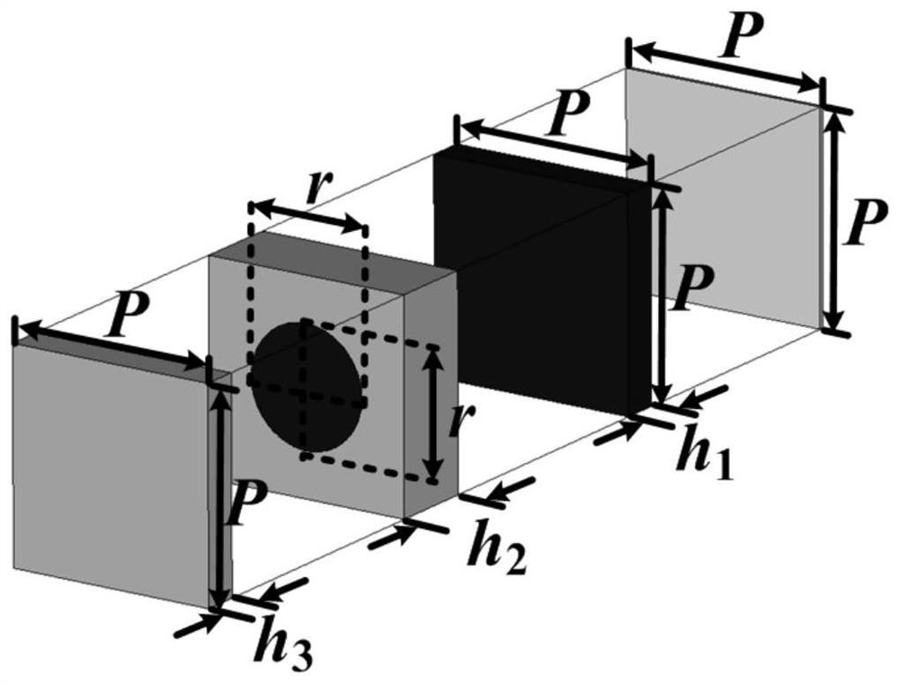 A light-permeable structural broadband absorbing material with water as loss medium