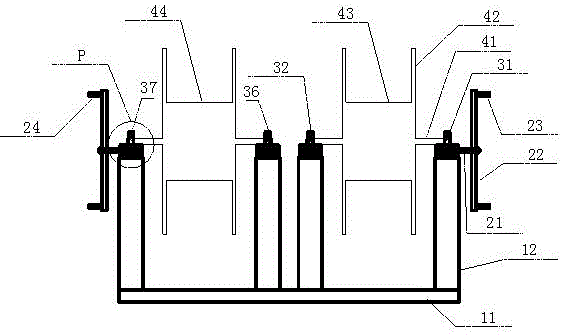 Device for replacing loop steel wire rope of cold rolled galvanizing production line and use method of device