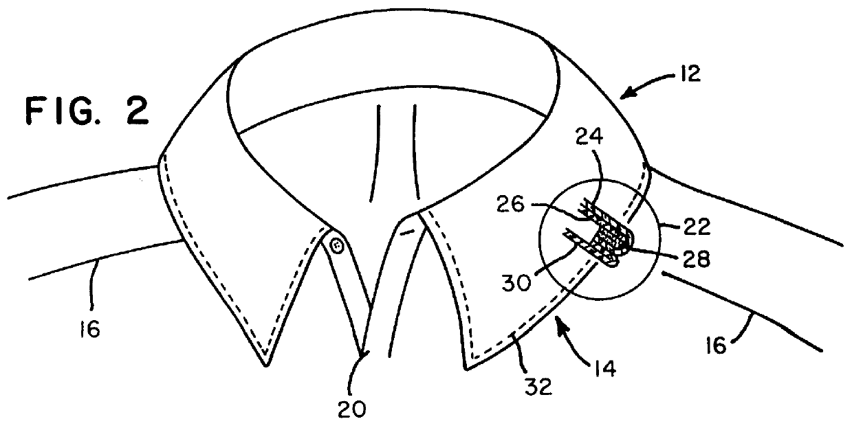 Pucker free collar seam and method of manufacture