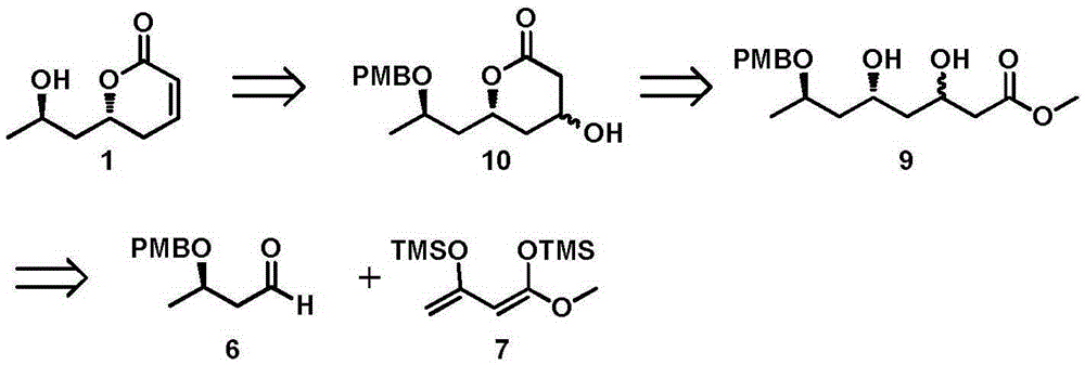 New method for asymmetrically synthesizing natural product (-)-Euscapholide isomer