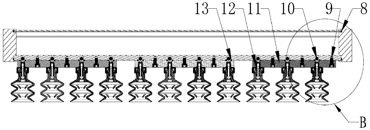 Novel vacuum suction plate structure