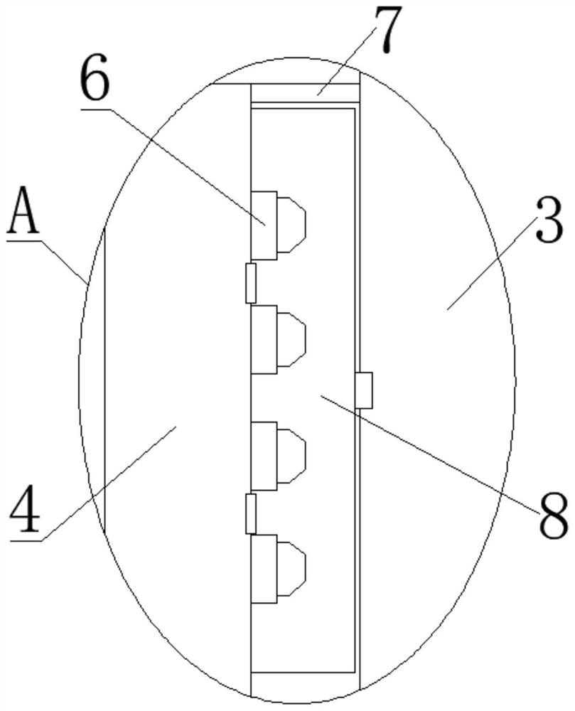 Sweet potato cutting device for sweet potato powder production