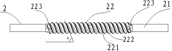 A kind of air conditioner bellows and its manufacturing method