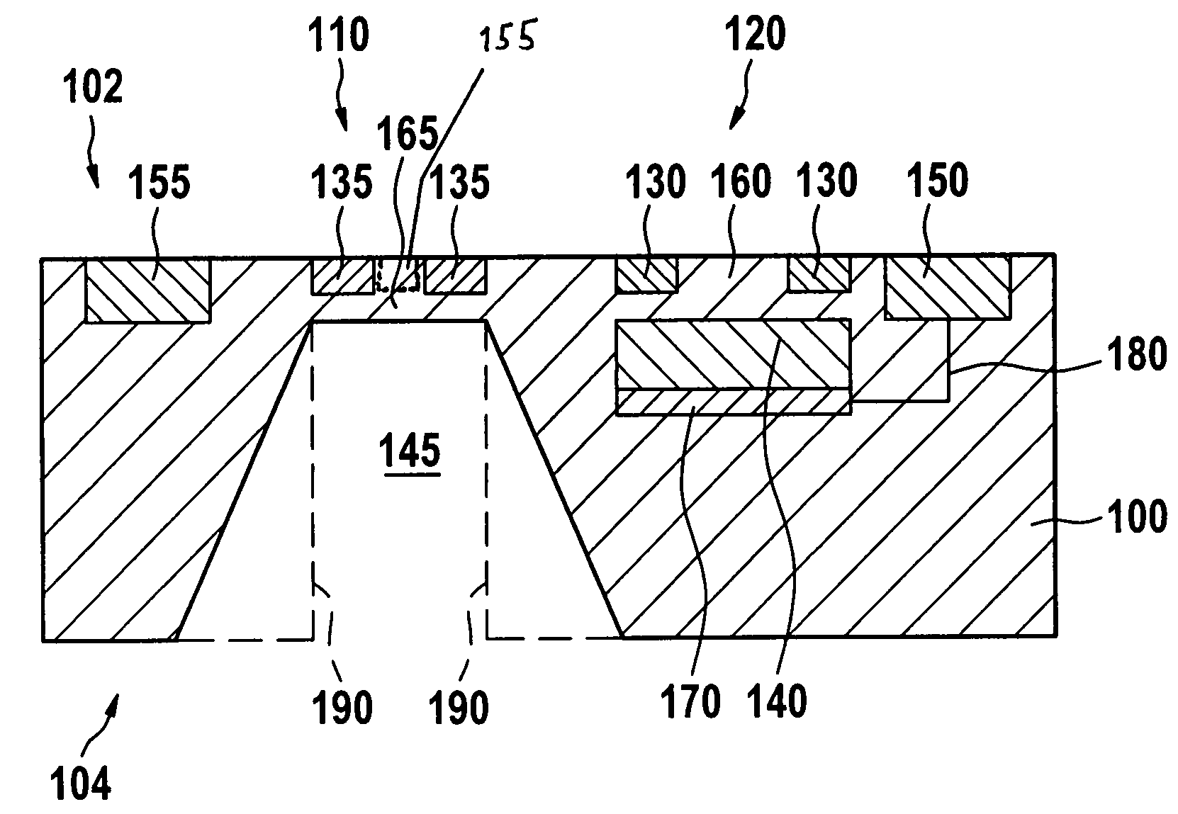 Combined absolute-pressure and relative-pressure sensor