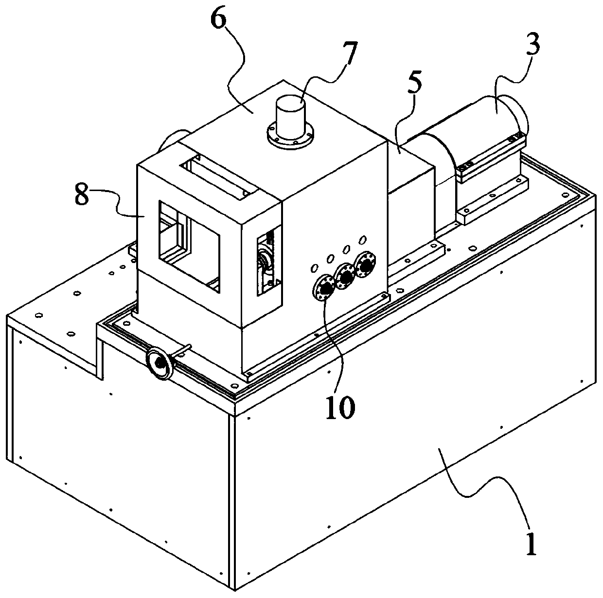 Cantilever type bearing test bench