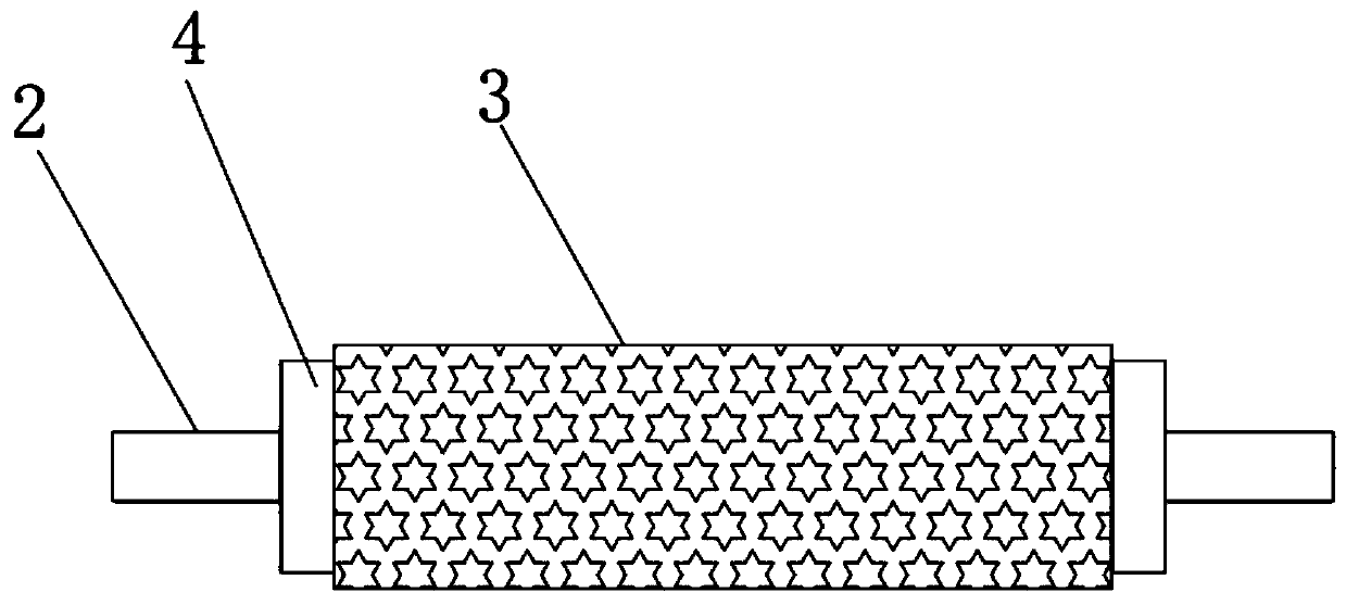 Adjustable rolling pressing structure for printing