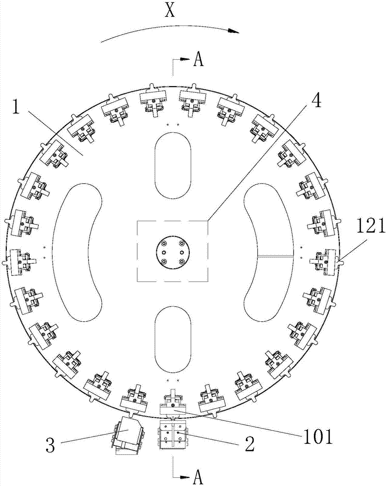 Testing device capable of realizing automatic product code scanning