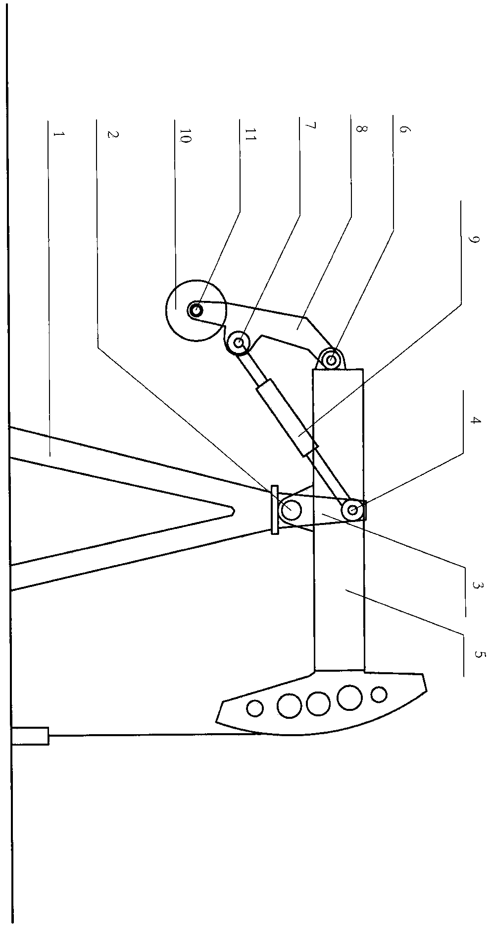 Fishtailing type balance efficient and energy-saving pumping unit changing parameters automatically