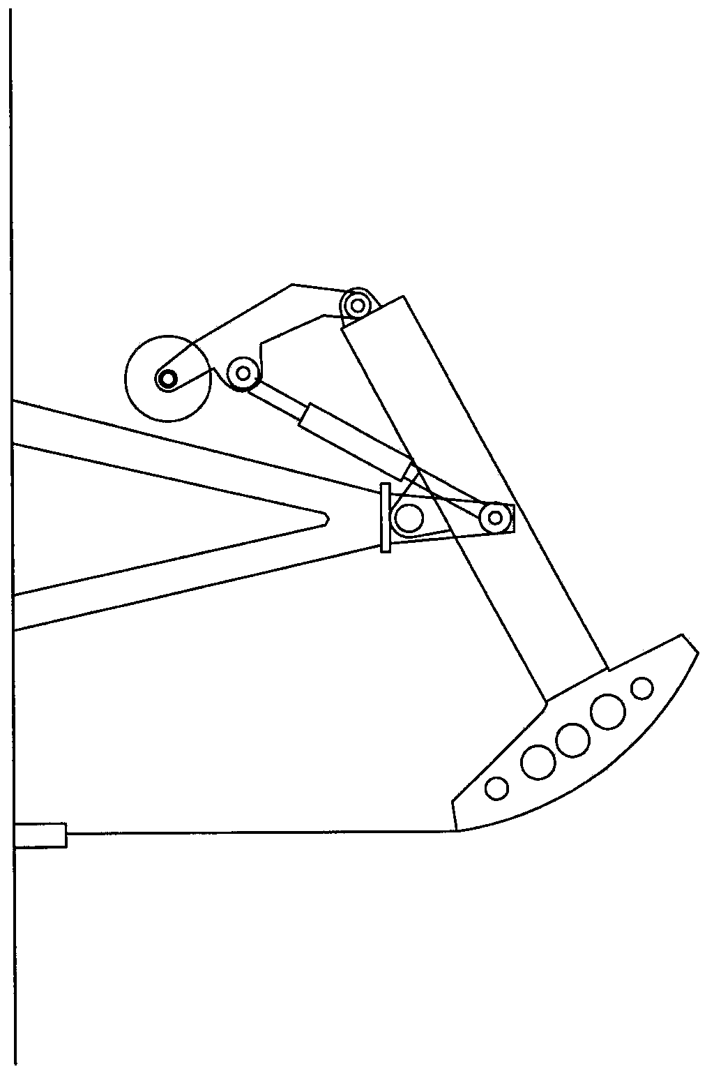 Fishtailing type balance efficient and energy-saving pumping unit changing parameters automatically