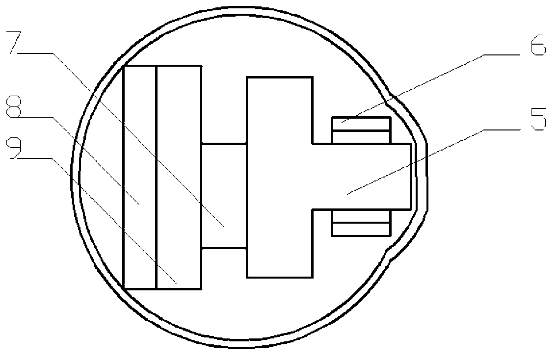 Artificial vision prosthetic device with wireless energy transmission function