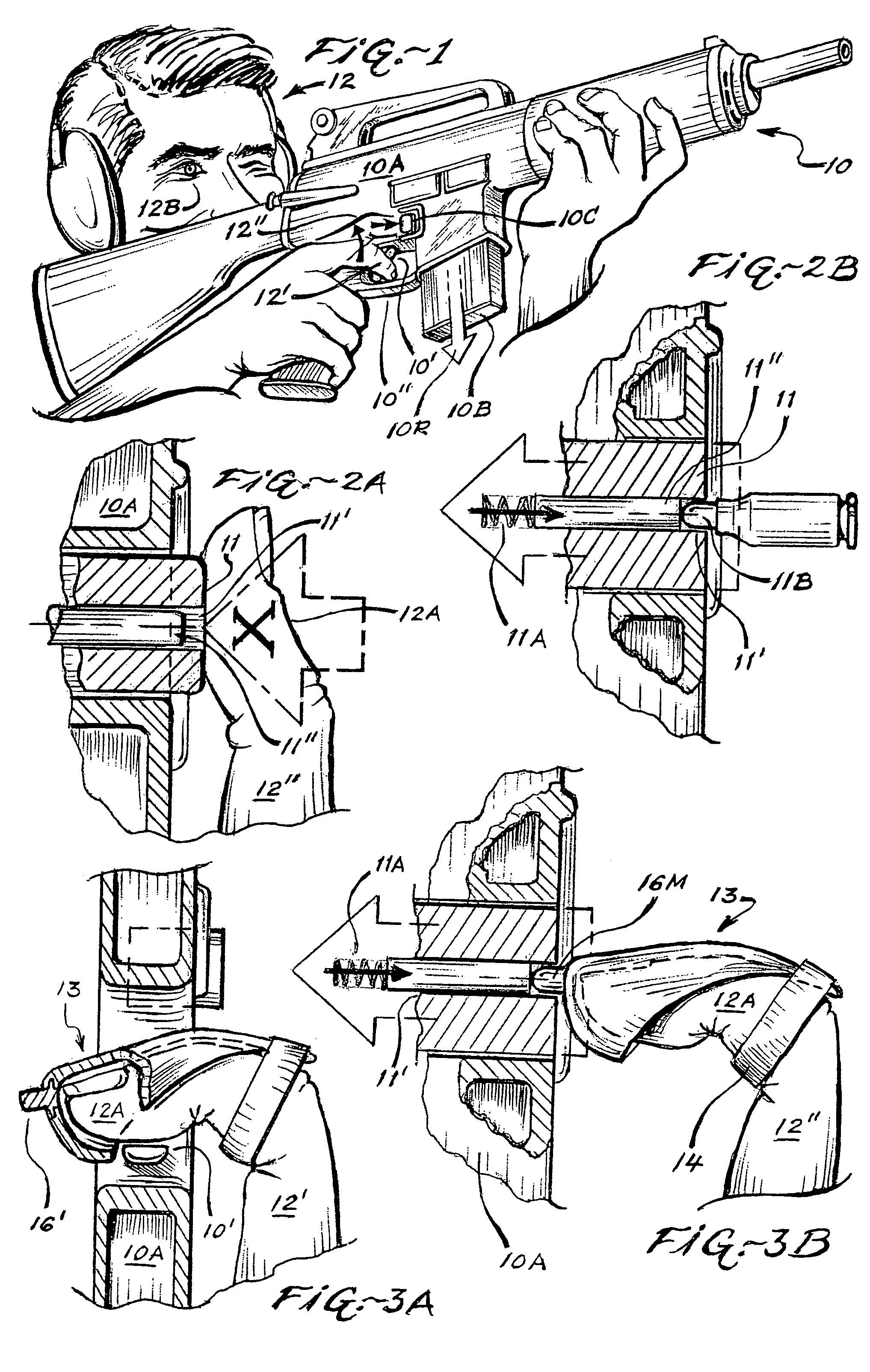 Gun magazine-clip finger-tip supplemental-release tool