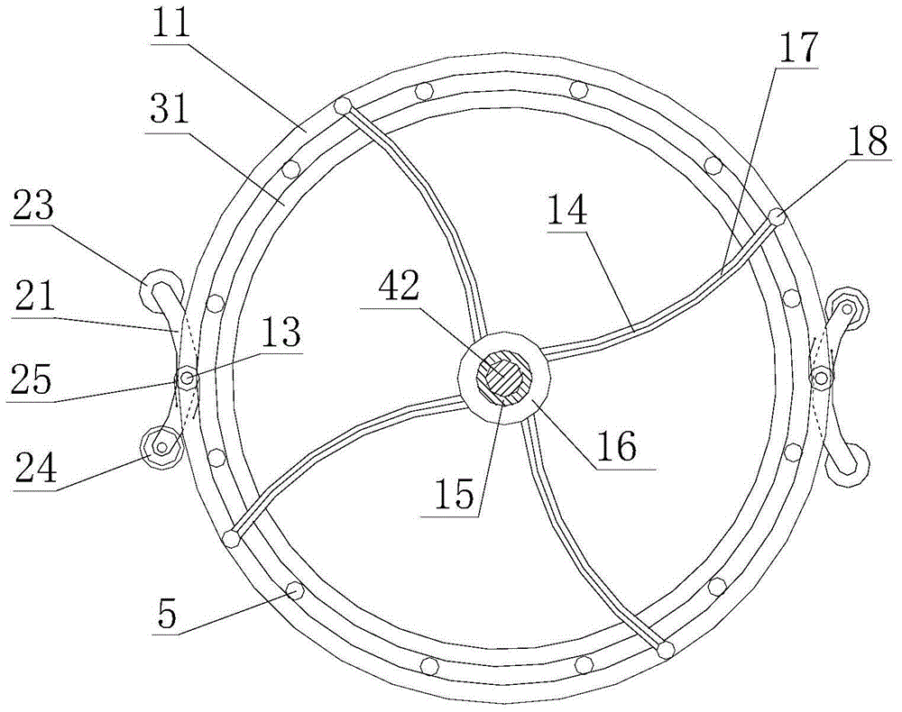 Insecticidal lamp wind insect removal device