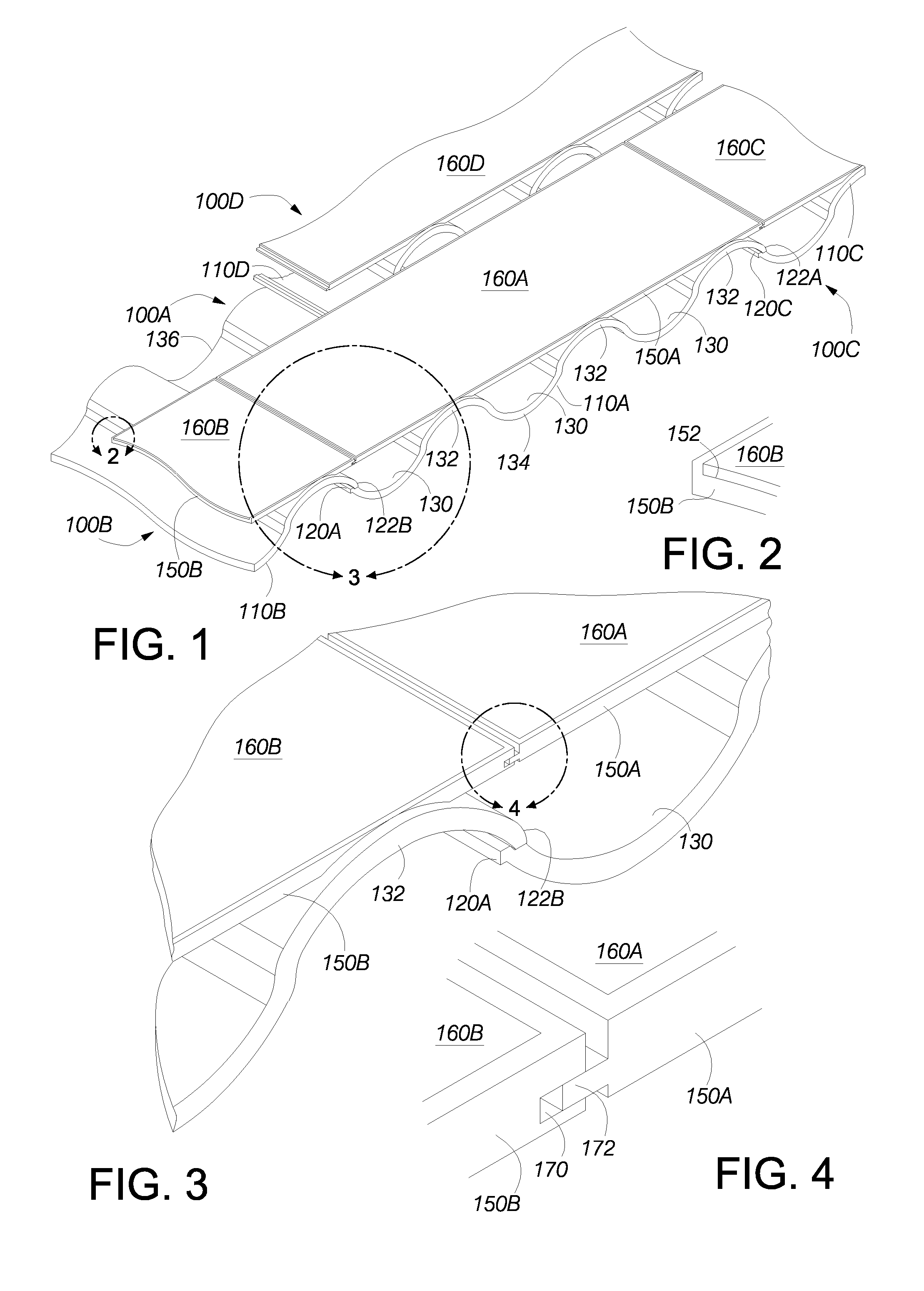 Profile roof tile with integrated photovoltaic module