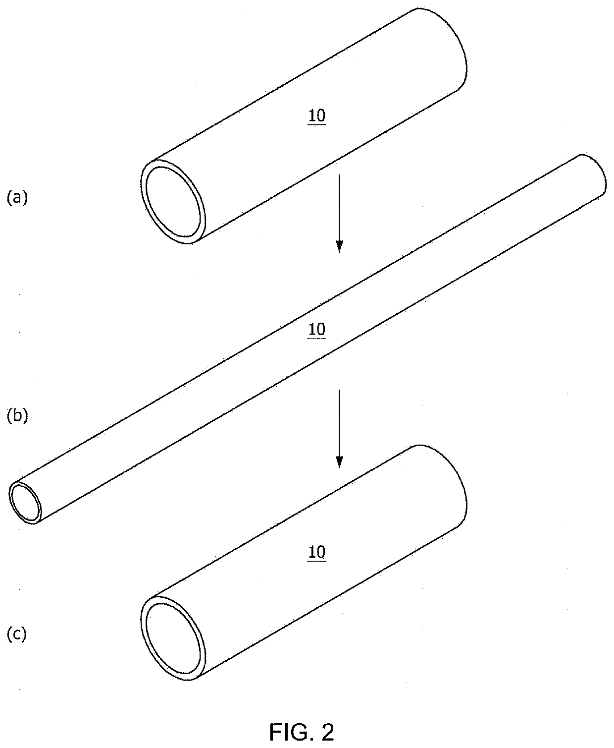 Nasolacrimal duct insertion member comprising shape memory polymer