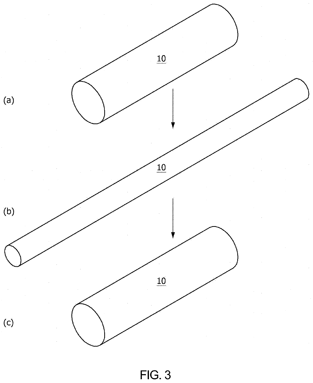 Nasolacrimal duct insertion member comprising shape memory polymer