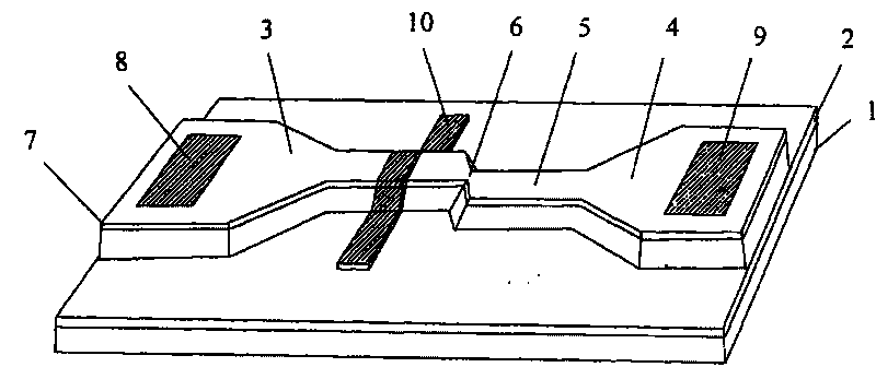 Silicon based single electron transistor of wrap gate control construction and manufacturing method thereof