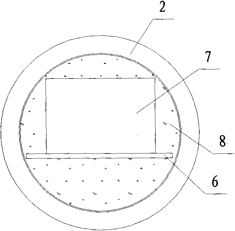 LED (Light Emitting Diode) lamp body with built-in power supply