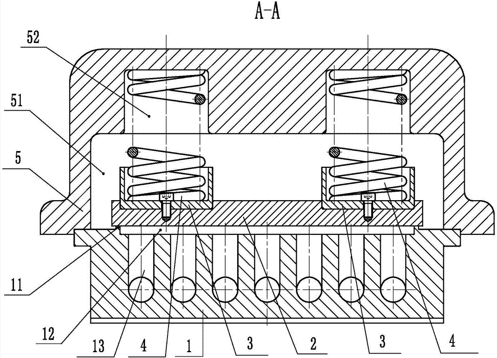 Key groove type safety valve