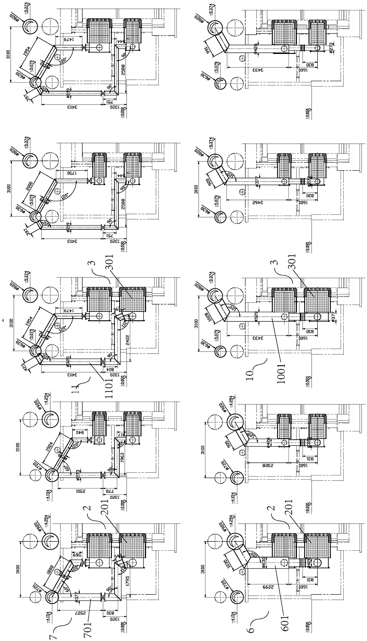 Heat accumulating type energy-saving emission-reducing heating furnace and heating method