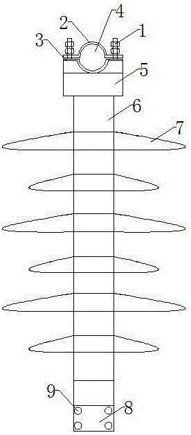 Composite suspension insulator