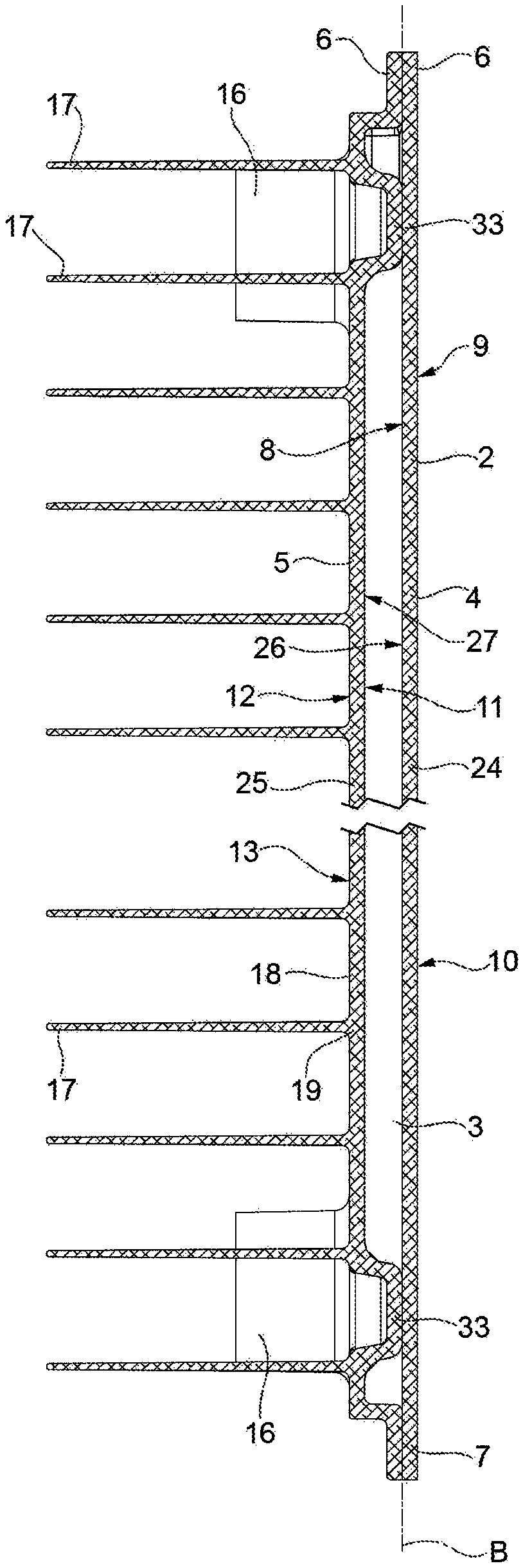 High efficiency heating device