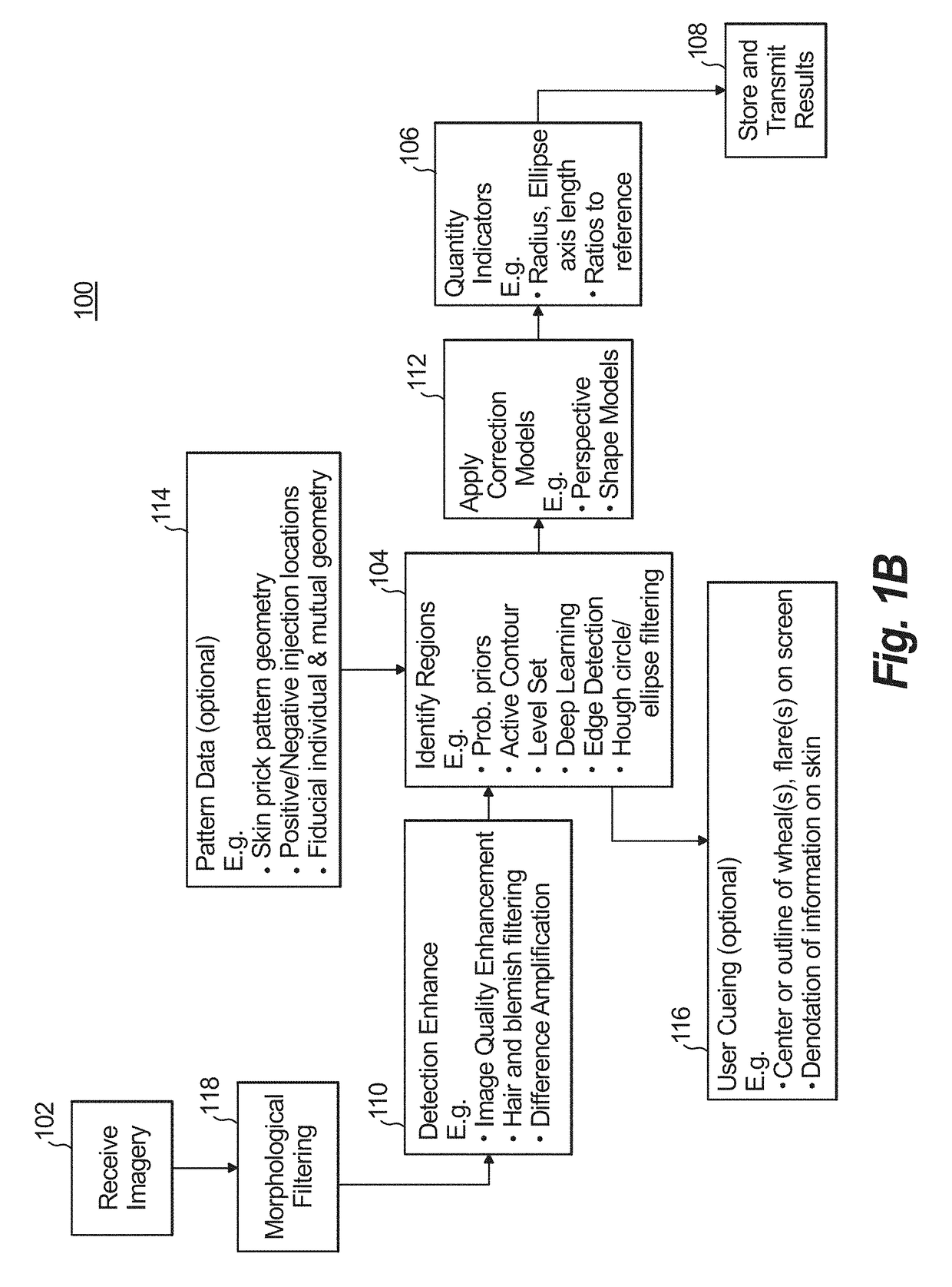 Image correction and metrology for object quantification