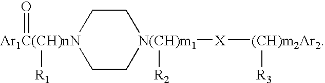 Aralkyl formly-alkyl piperazine derivatives and their uses as a cerebral nerve protective agent