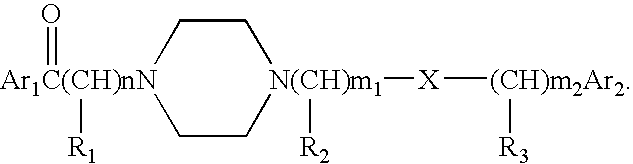 Aralkyl formly-alkyl piperazine derivatives and their uses as a cerebral nerve protective agent