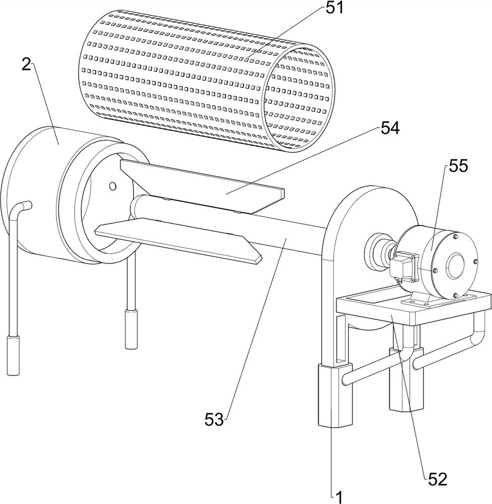 Cable crushing copper-plastic separation device