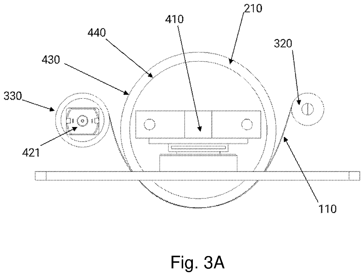 Optical device field of view cleaning apparatus