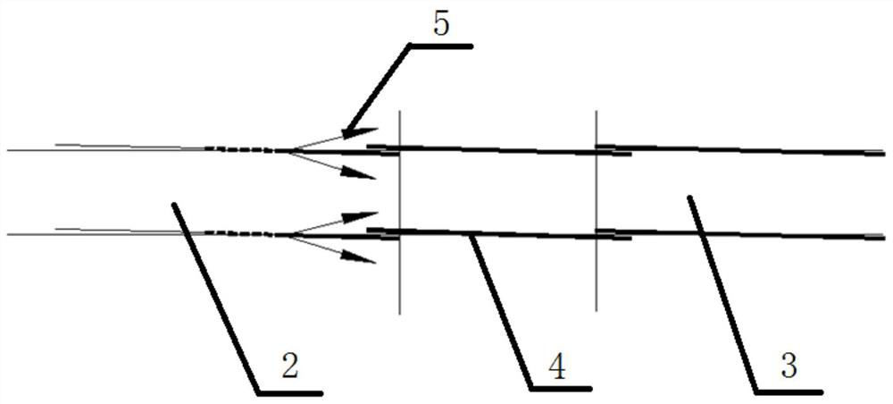 Rigid-flexible combined contact net system for non-upper cover field section