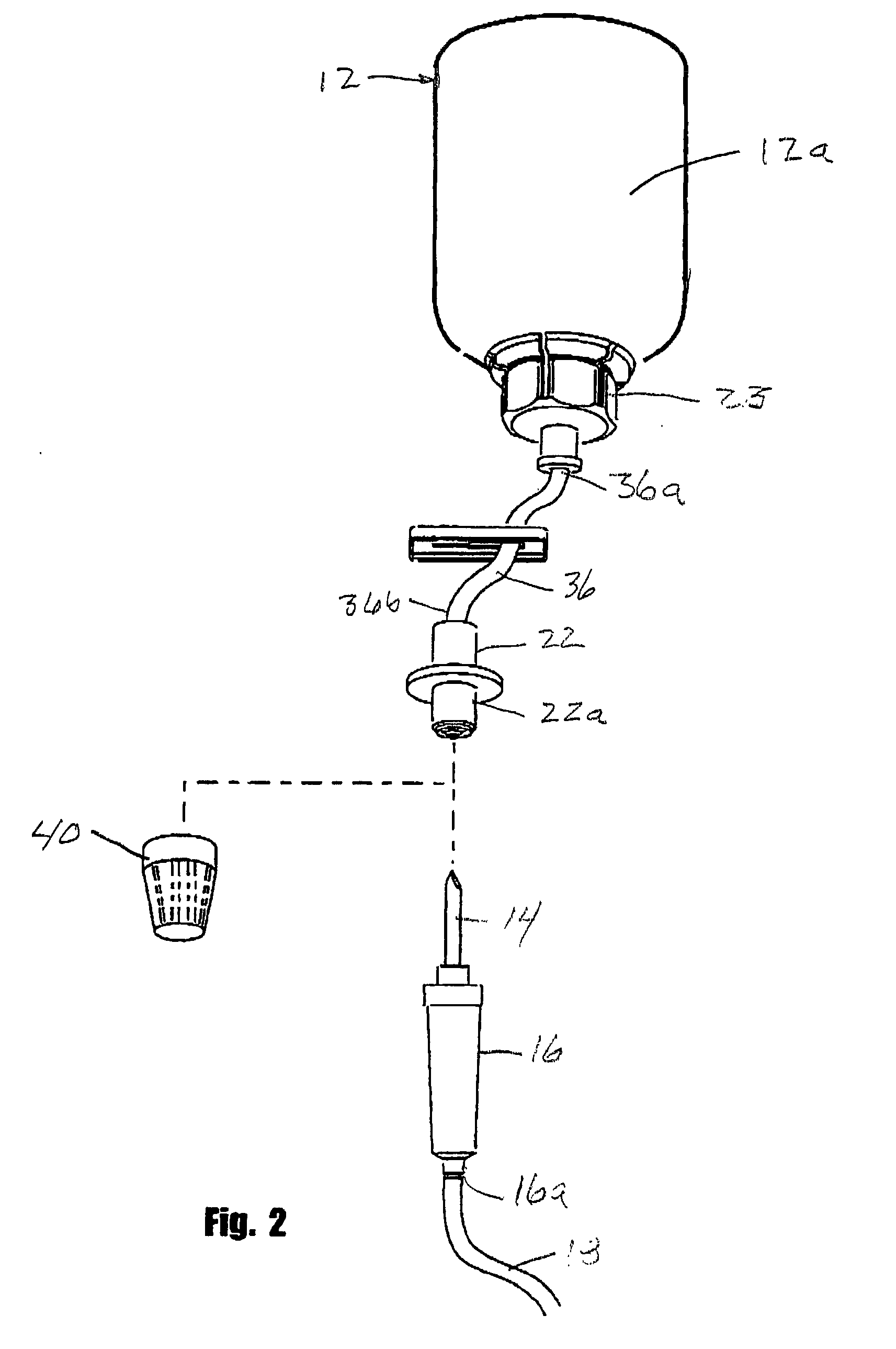 Vial access transfer set